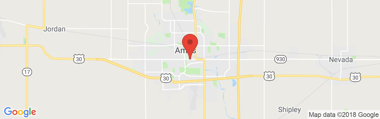 Ames, Iowa Location